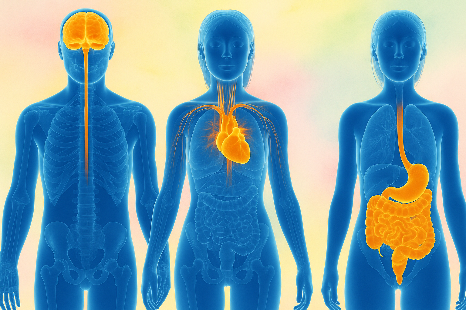 Drie breinen, één mens